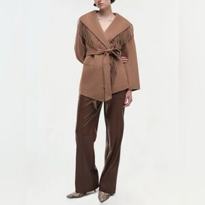 NWT Simkhai - Rowen Jacket, Camel wool blend, size small